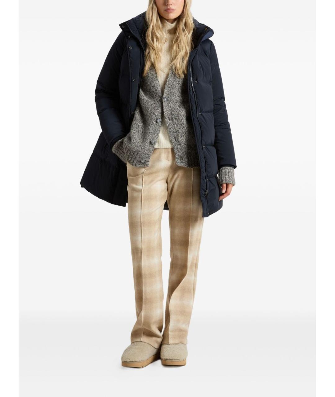 WOOLRICH Синий полиамидовый пуховик, фото 5