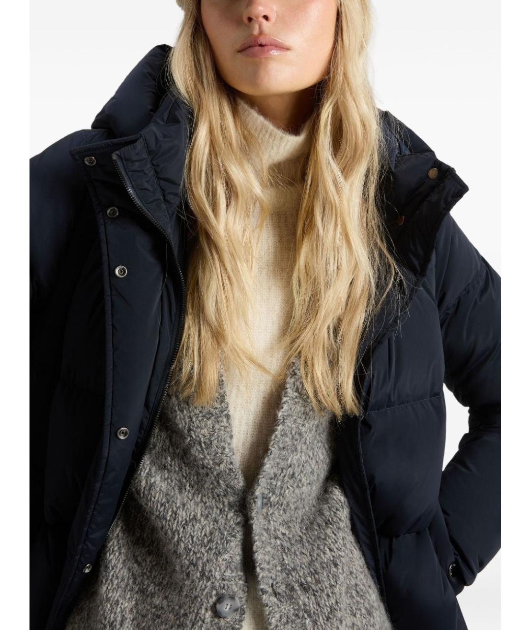 WOOLRICH Синий полиамидовый пуховик, фото 3