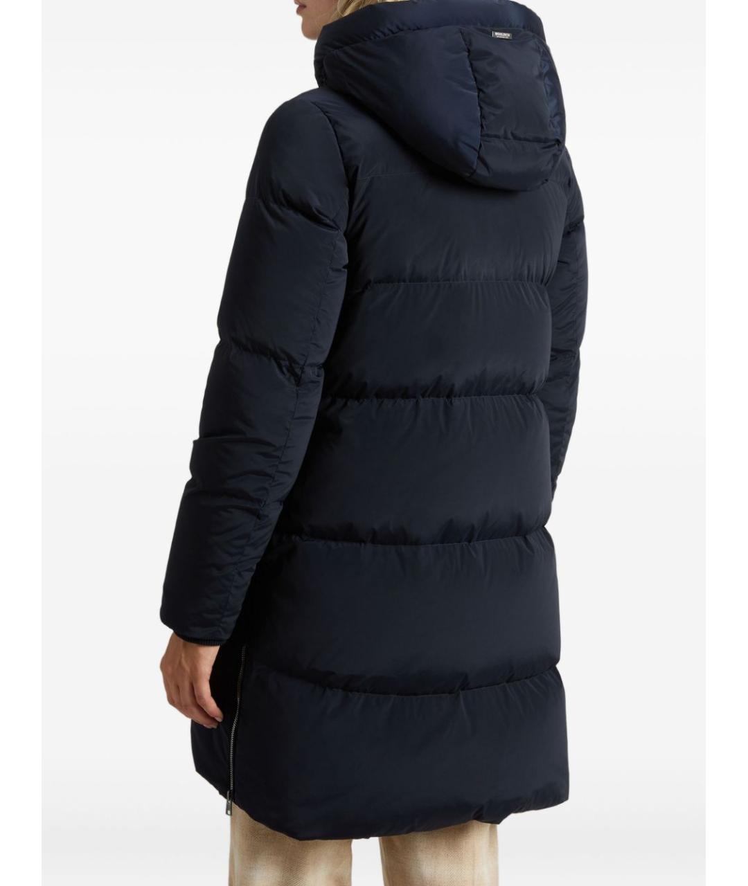 WOOLRICH Синий полиамидовый пуховик, фото 4