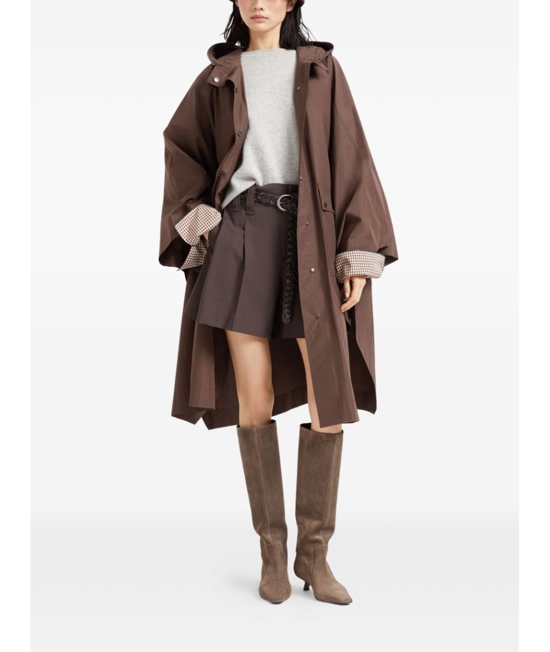 BRUNELLO CUCINELLI Серый кашемировый джемпер / свитер, фото 6