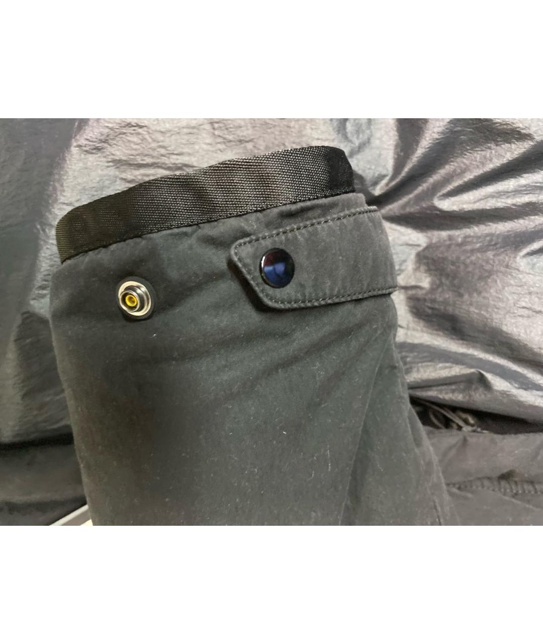 CP COMPANY Черный хлопковый пуховик, фото 4