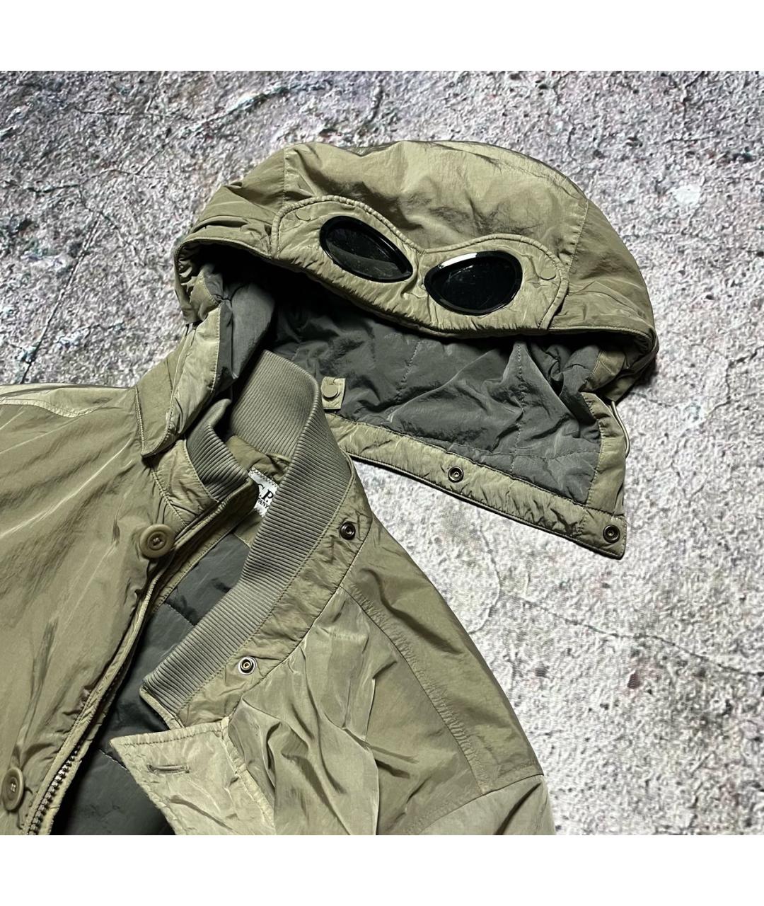 CP COMPANY Зеленая полиэстеровая куртка, фото 5