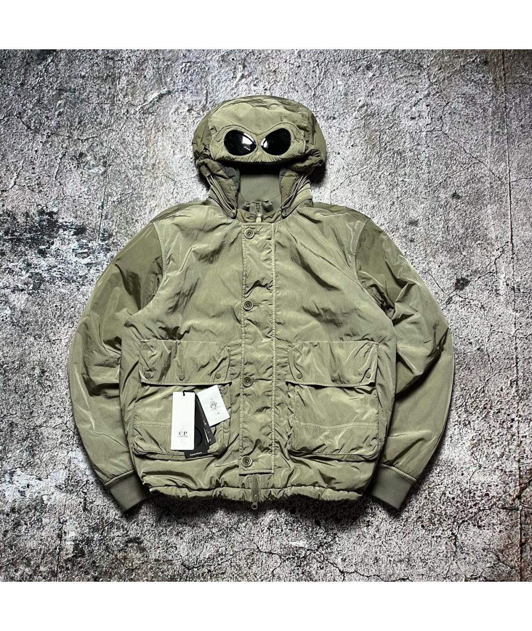 CP COMPANY Зеленая полиэстеровая куртка, фото 8