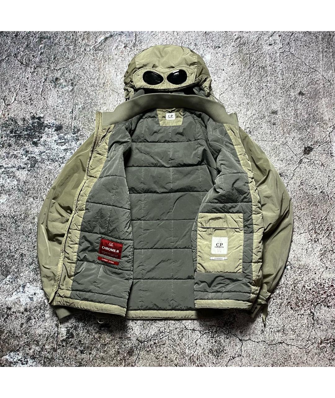 CP COMPANY Зеленая полиэстеровая куртка, фото 2