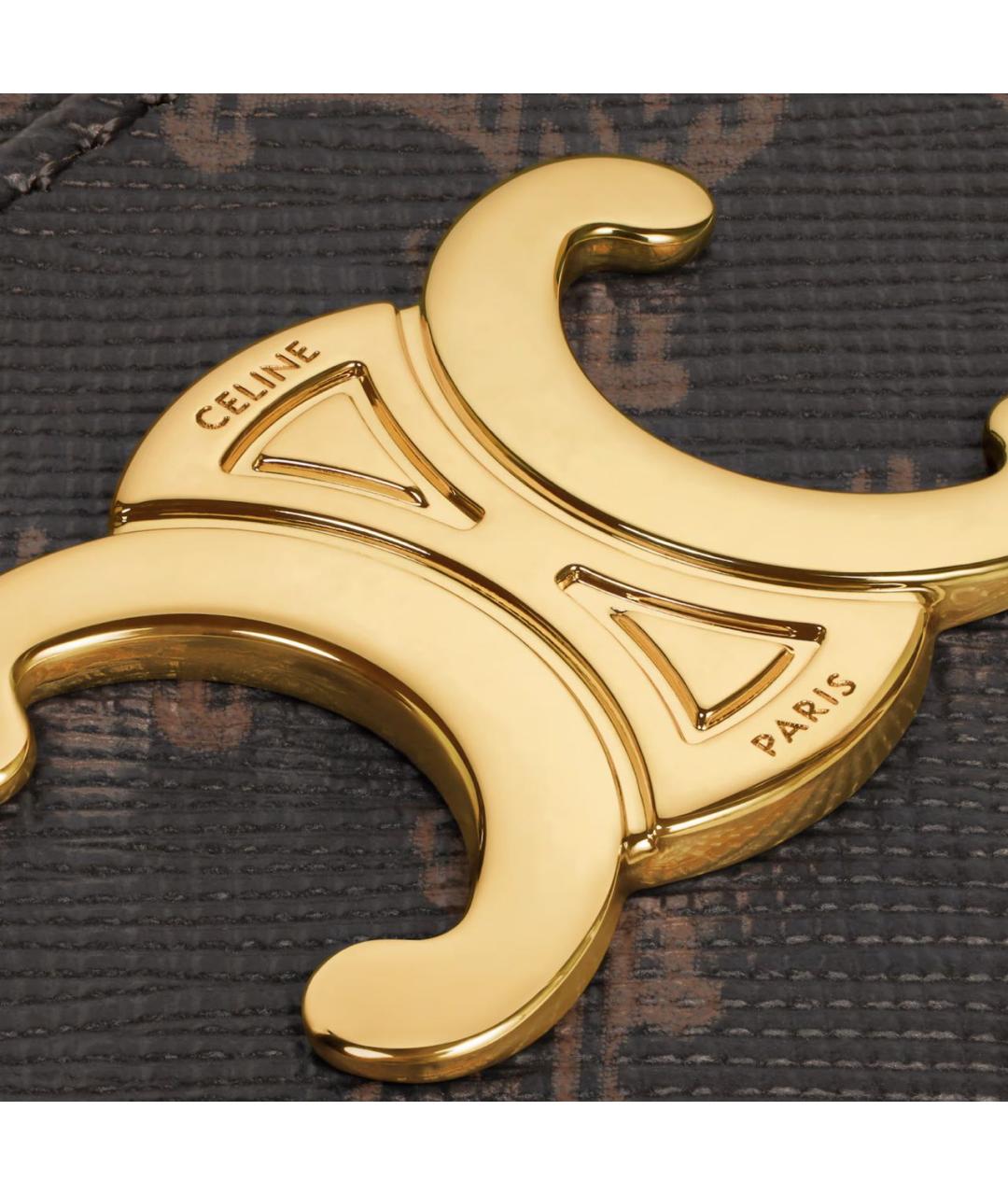 CELINE Коричневый кардхолдер, фото 4