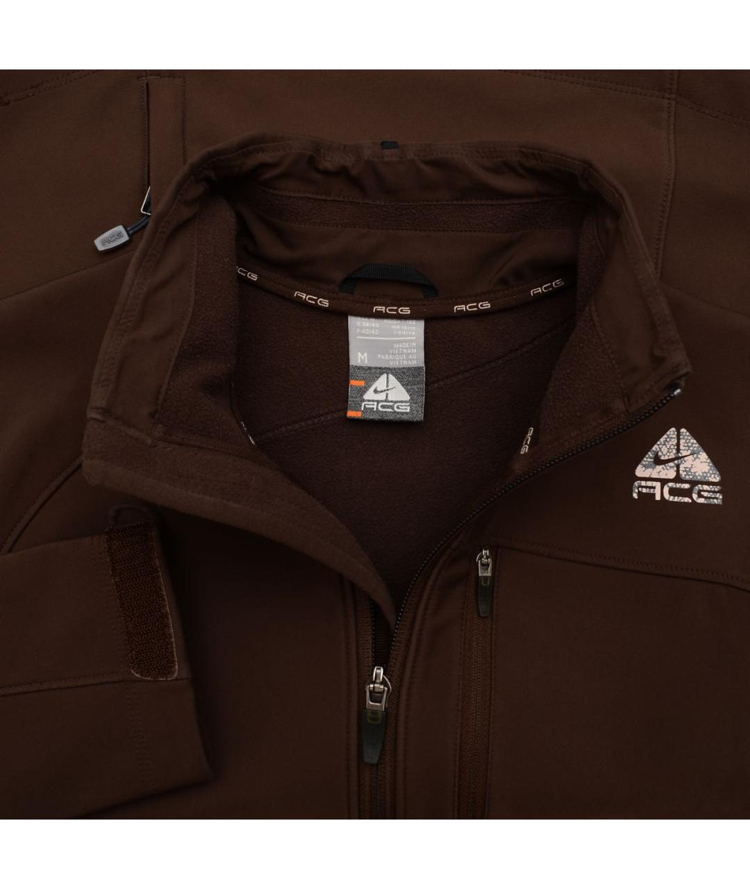 NIKE ACG Коричневая полиэстеровая куртка, фото 3