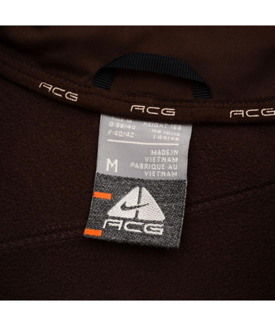 NIKE ACG Коричневая полиэстеровая куртка, фото 4