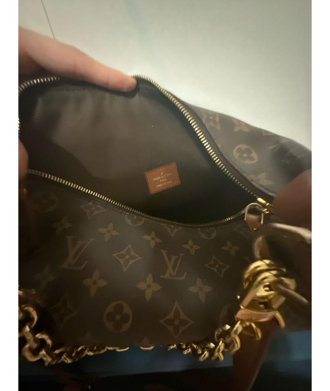 LOUIS VUITTON Коричневая сумка через плечо, фото 4