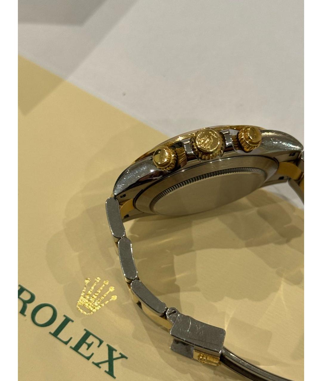 ROLEX Серебряные часы из желтого золота, фото 3