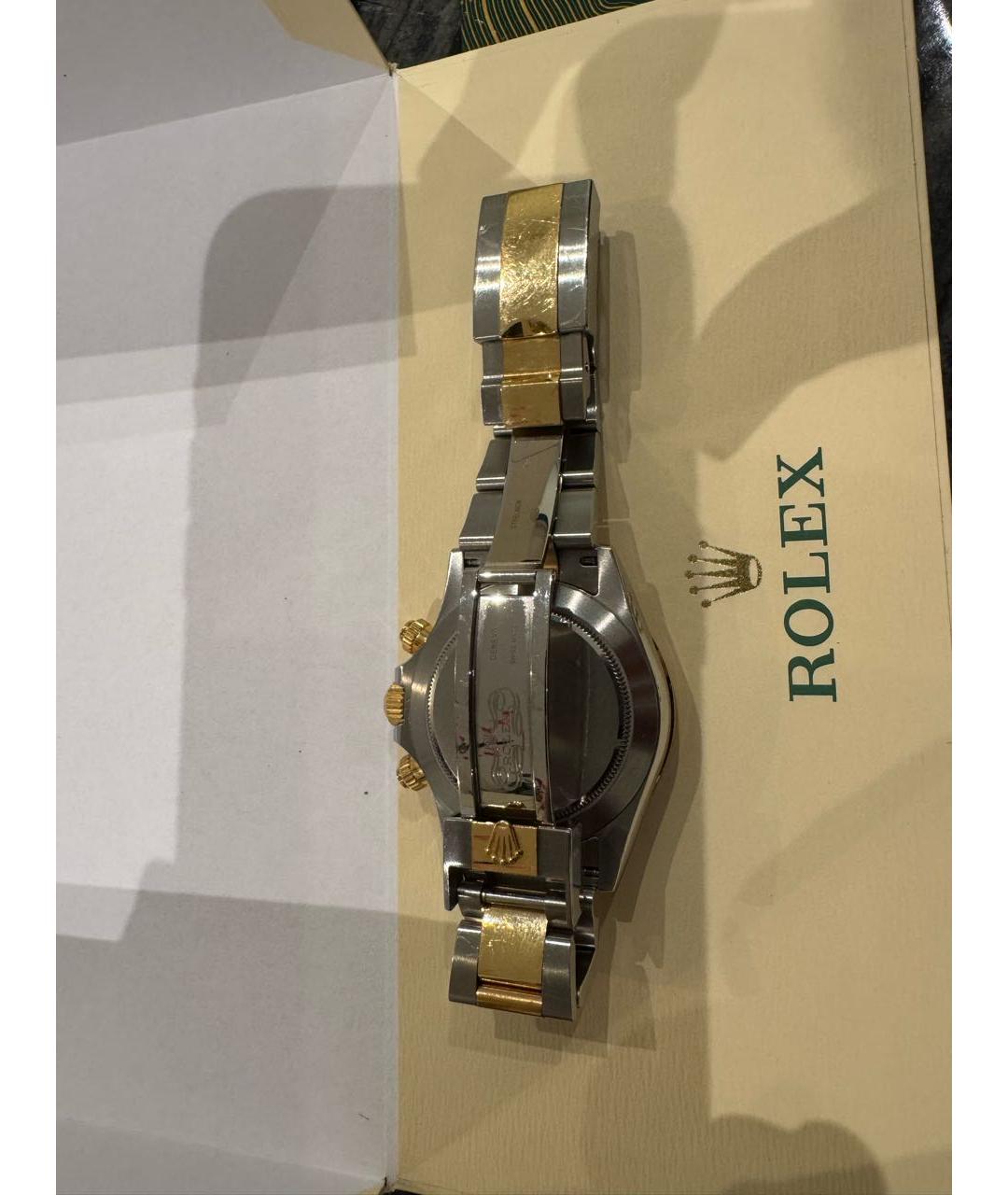 ROLEX Серебряные часы из желтого золота, фото 2