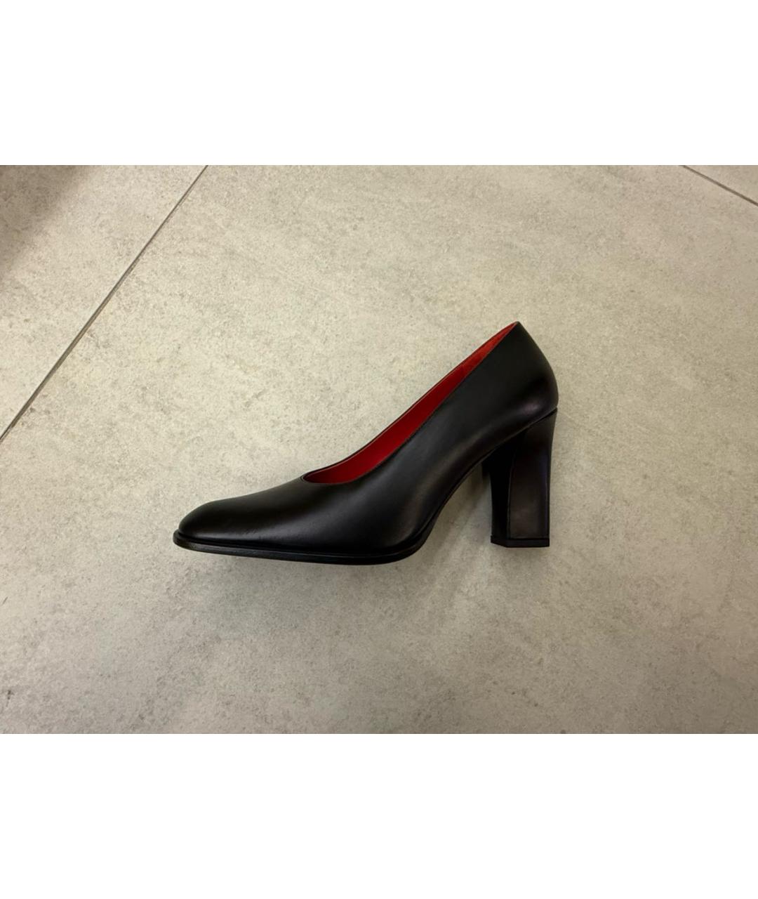 THE ROW Черные кожаные туфли, фото 4