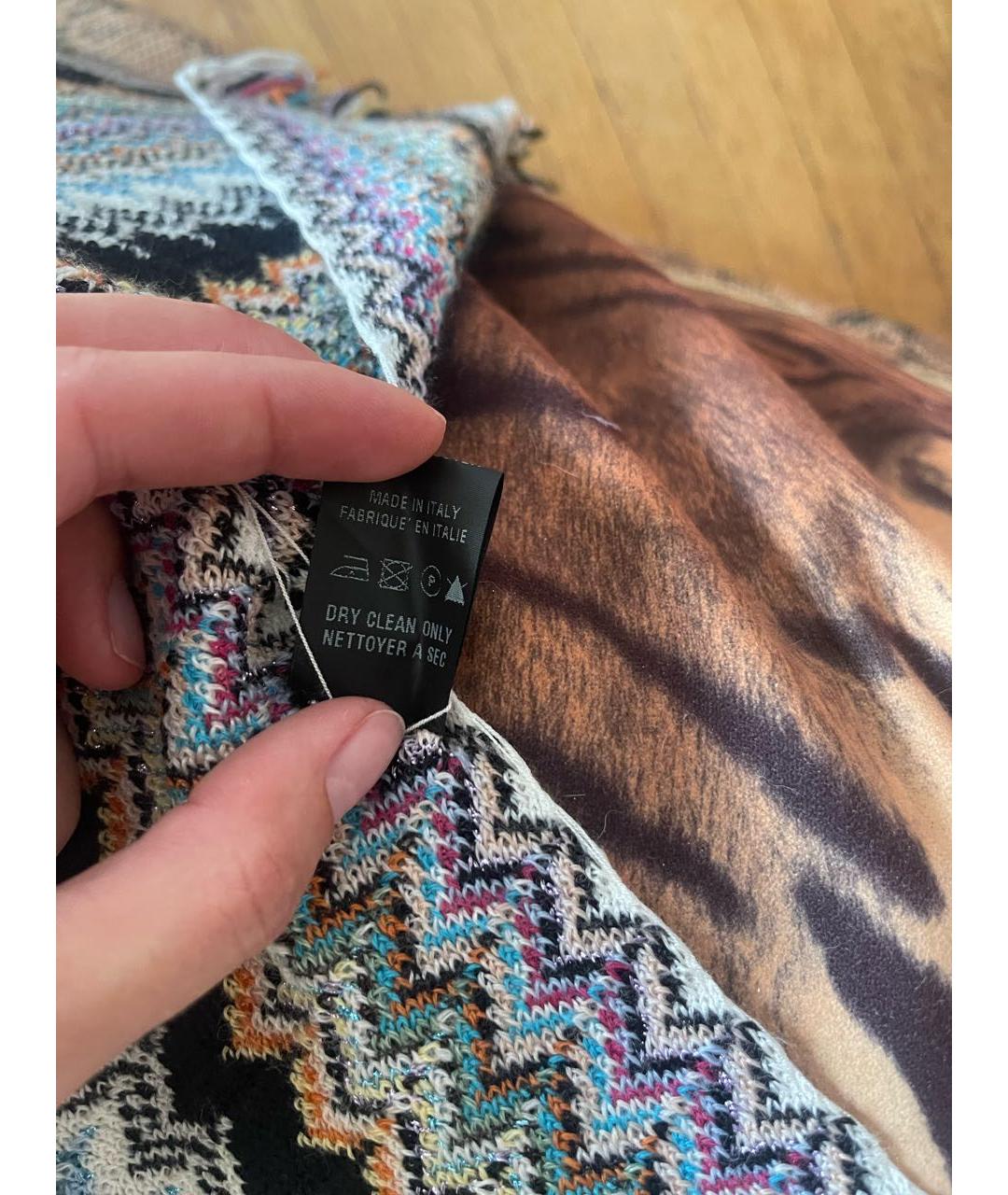 MISSONI Мульти шерстяной кардиган, фото 4