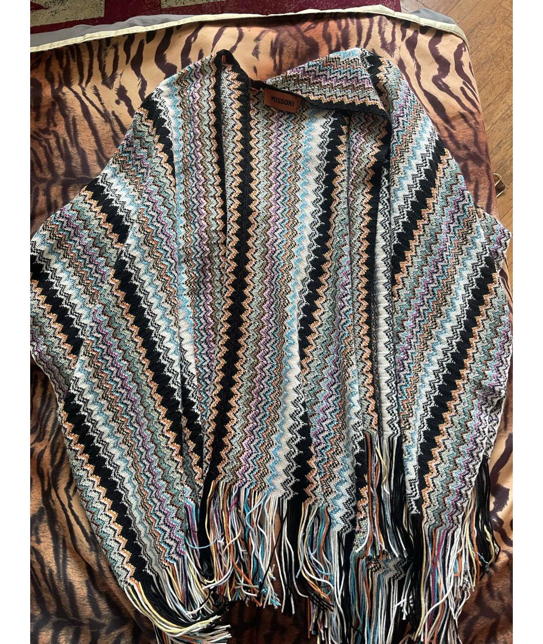 MISSONI Мульти шерстяной кардиган, фото 6