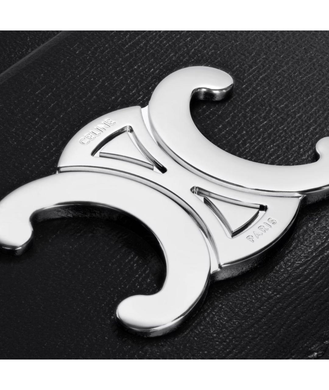 CELINE Черный кожаный кардхолдер, фото 4