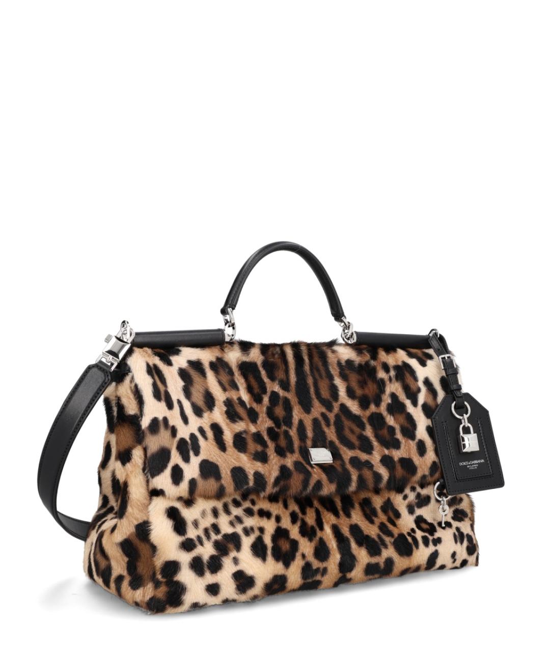 DOLCE&GABBANA Мульти кожаная сумка тоут, фото 3