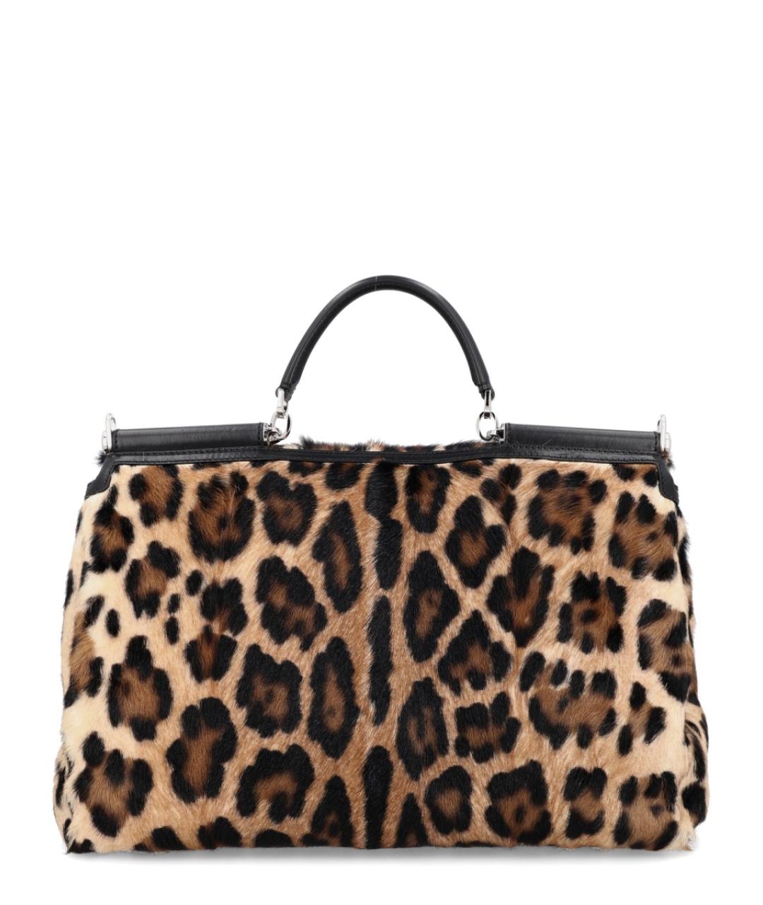 DOLCE&GABBANA Мульти кожаная сумка тоут, фото 2