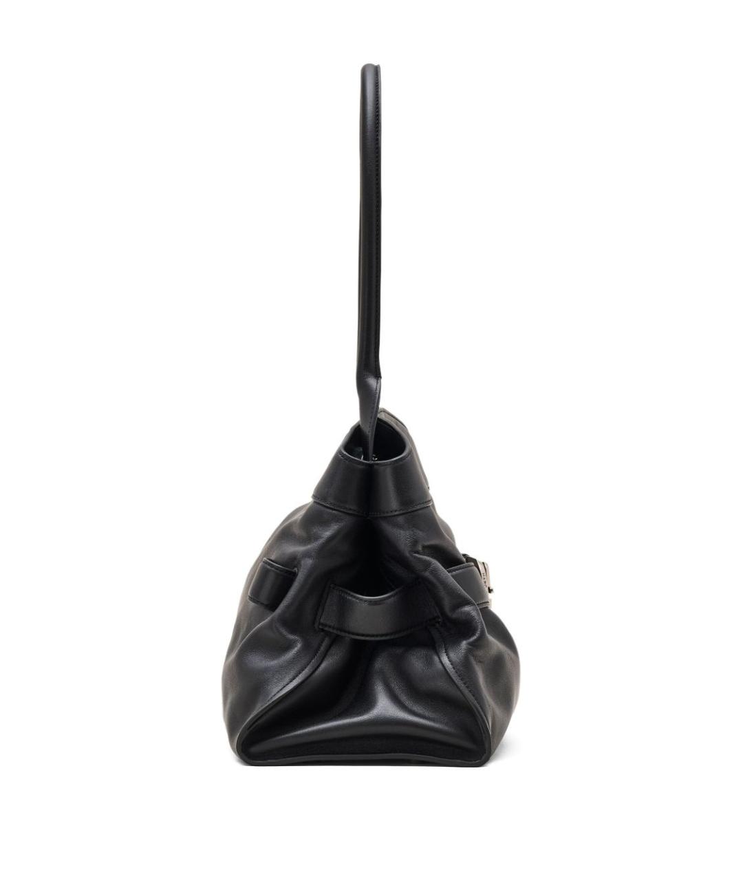 MARC JACOBS Черная кожаная сумка тоут, фото 5