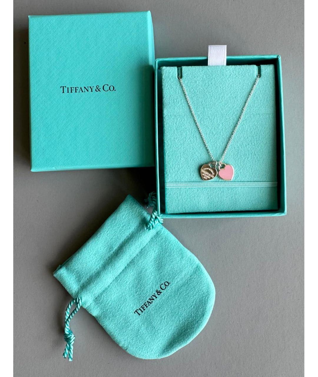 TIFFANY&CO Серебряная серебряная подвеска, фото 4