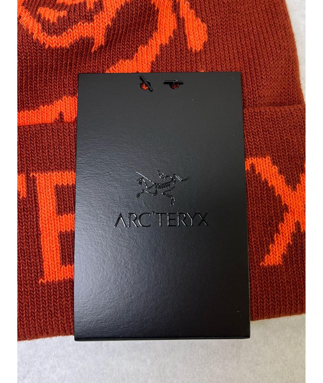 ARCTERYX Красная синтетическая шапка, фото 4