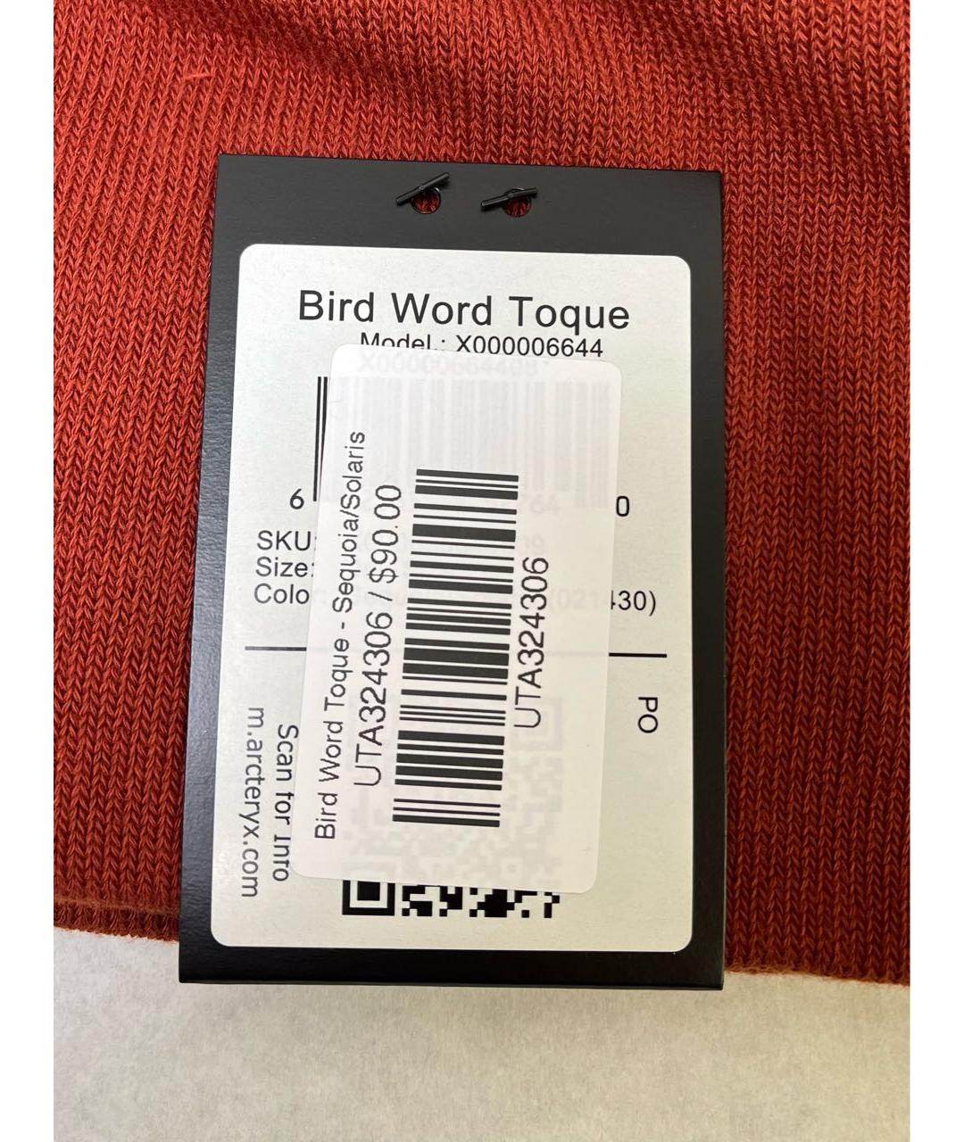 ARCTERYX Красная синтетическая шапка, фото 5