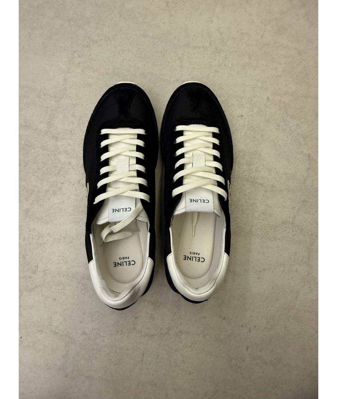 CELINE Черные синтетические кроссовки, фото 3