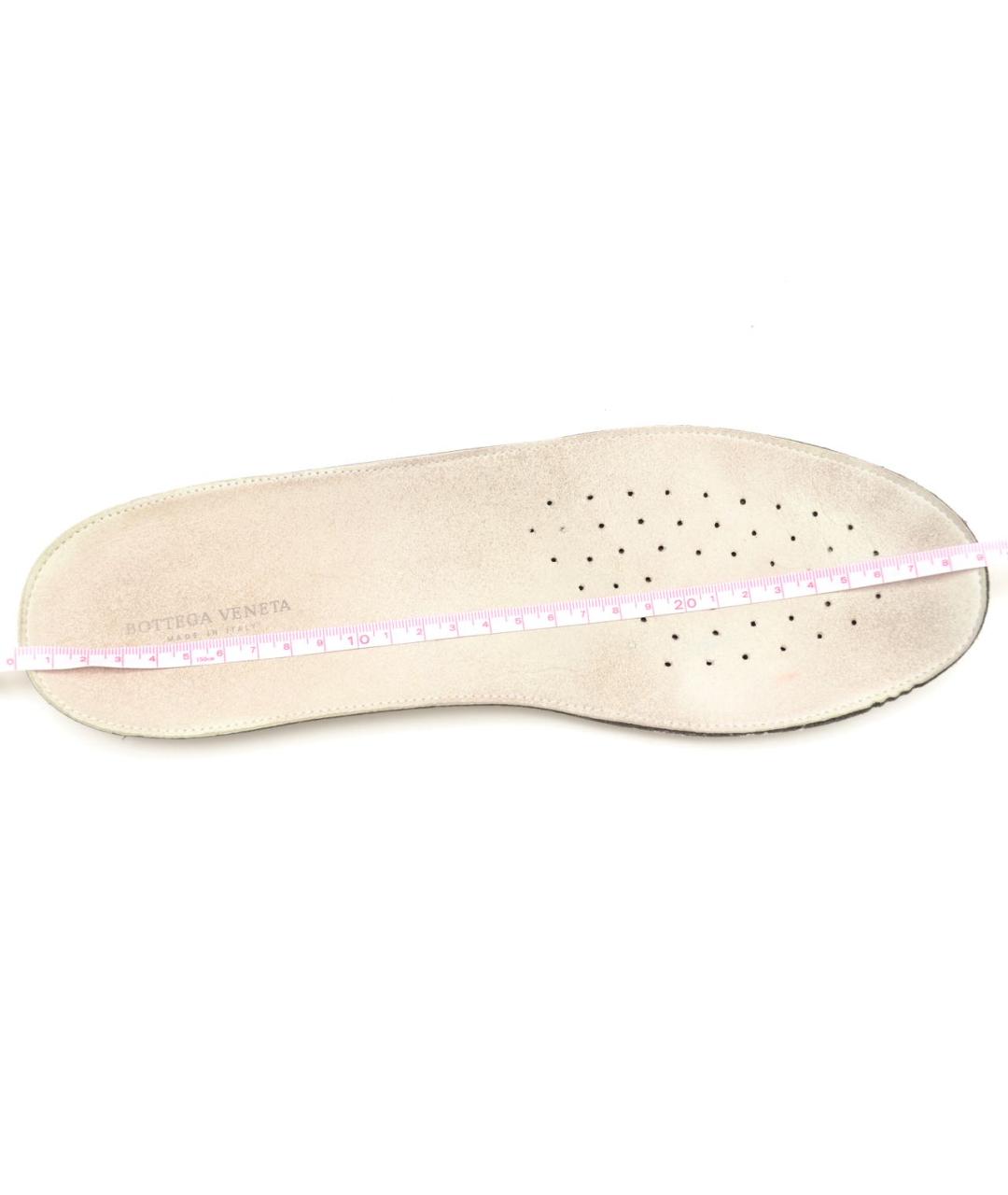 BOTTEGA VENETA Зеленые замшевые слипоны, фото 8