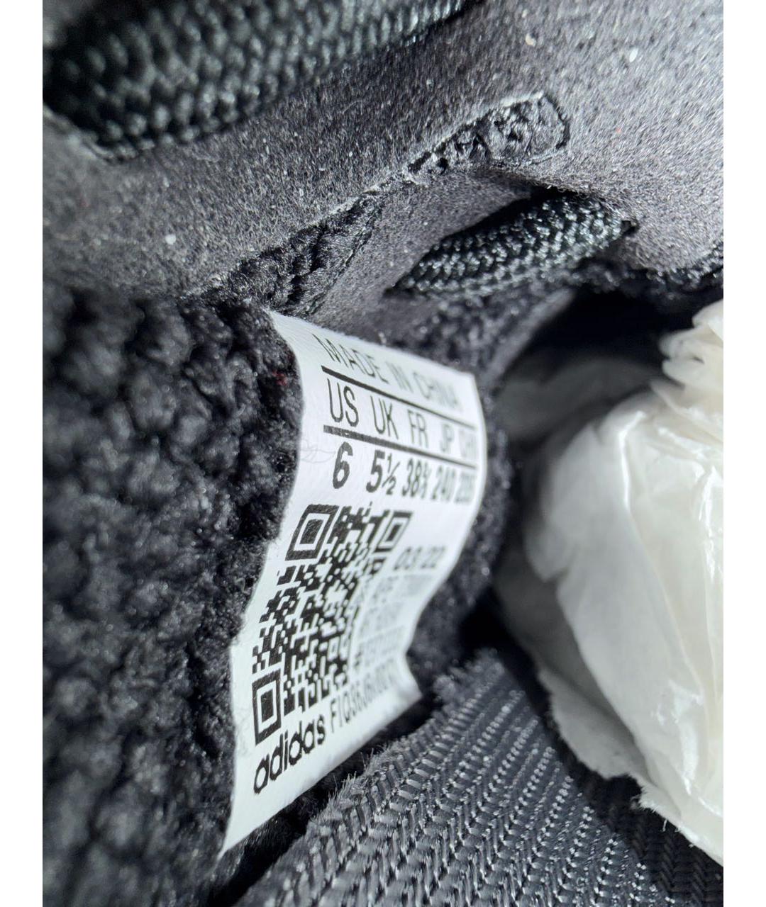 ADIDAS YEEZY Черные текстильные кроссовки, фото 5