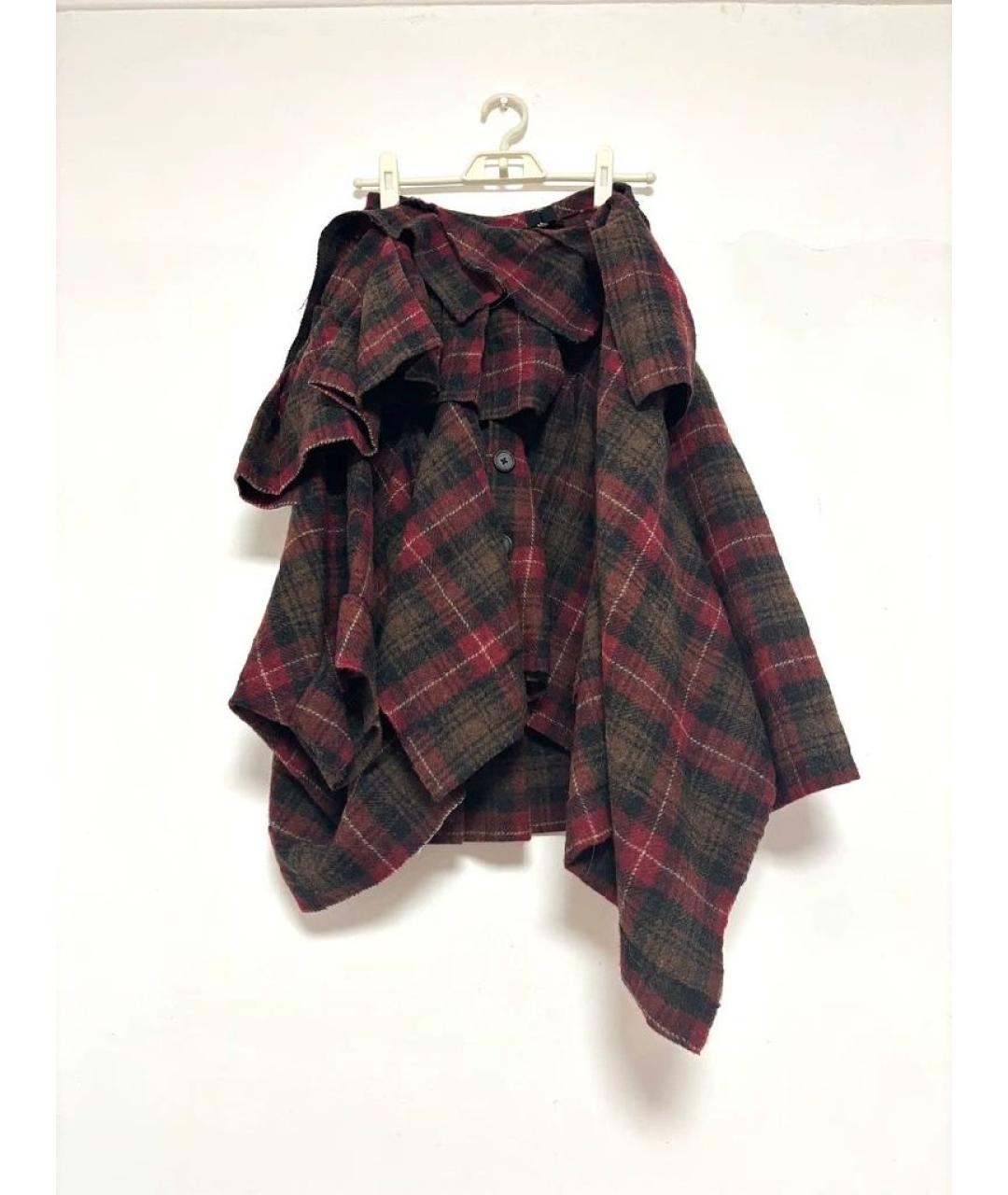 YOHJI YAMAMOTO Шерстяная юбка макси, фото 5