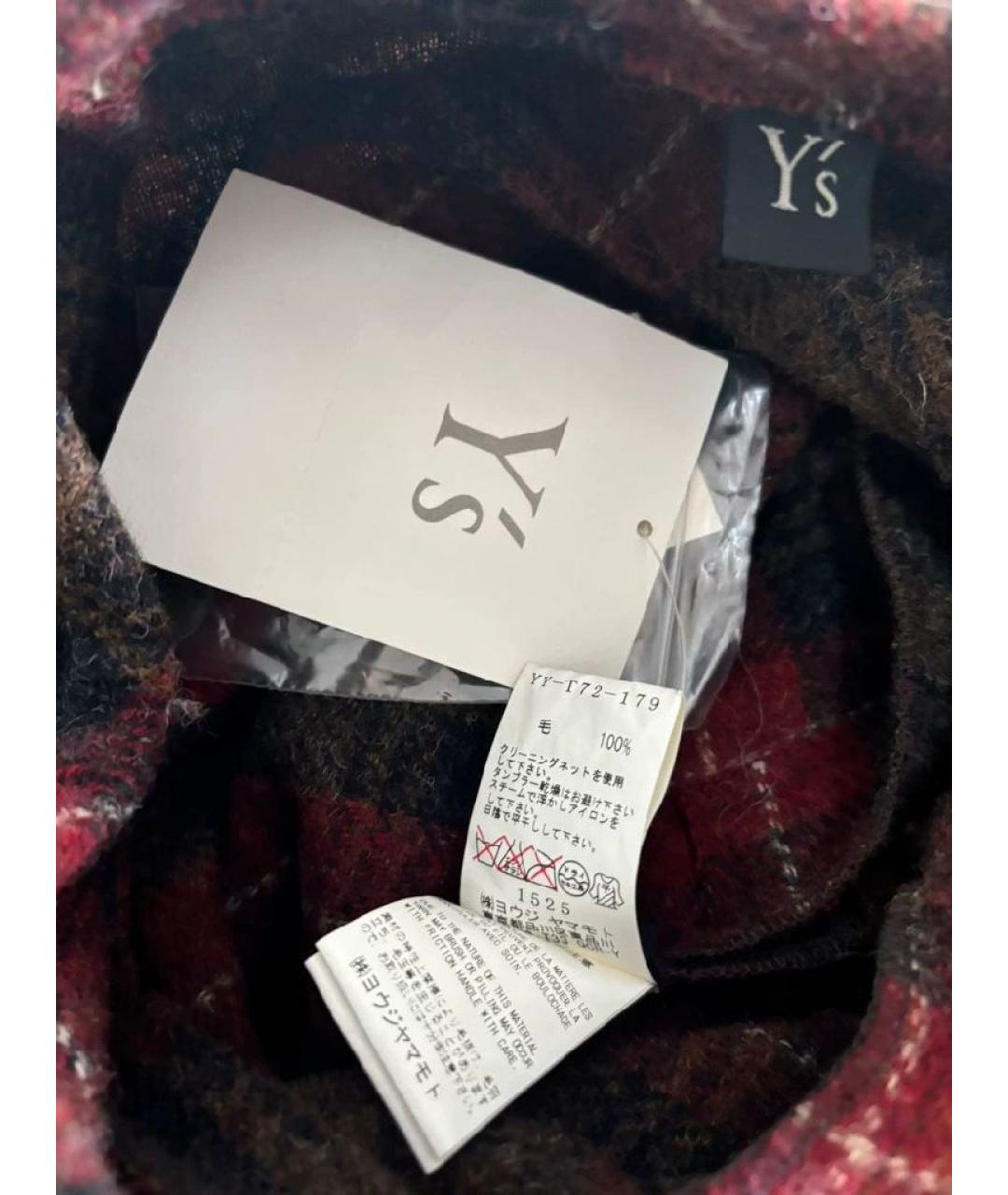 YOHJI YAMAMOTO Шерстяная юбка макси, фото 4