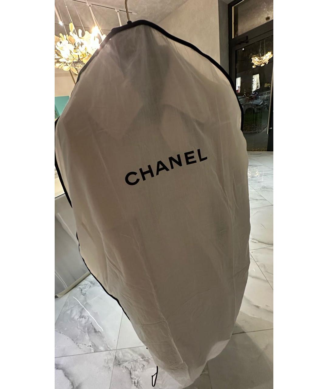 CHANEL Бежевый хлопковый тренч/плащ, фото 6