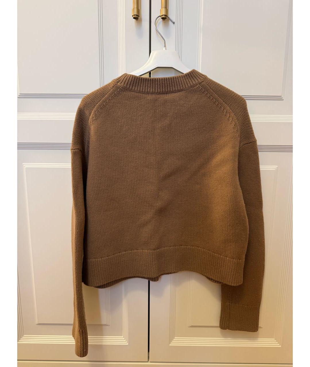 12 STOREEZ Коричневый шерстяной джемпер / свитер, фото 2
