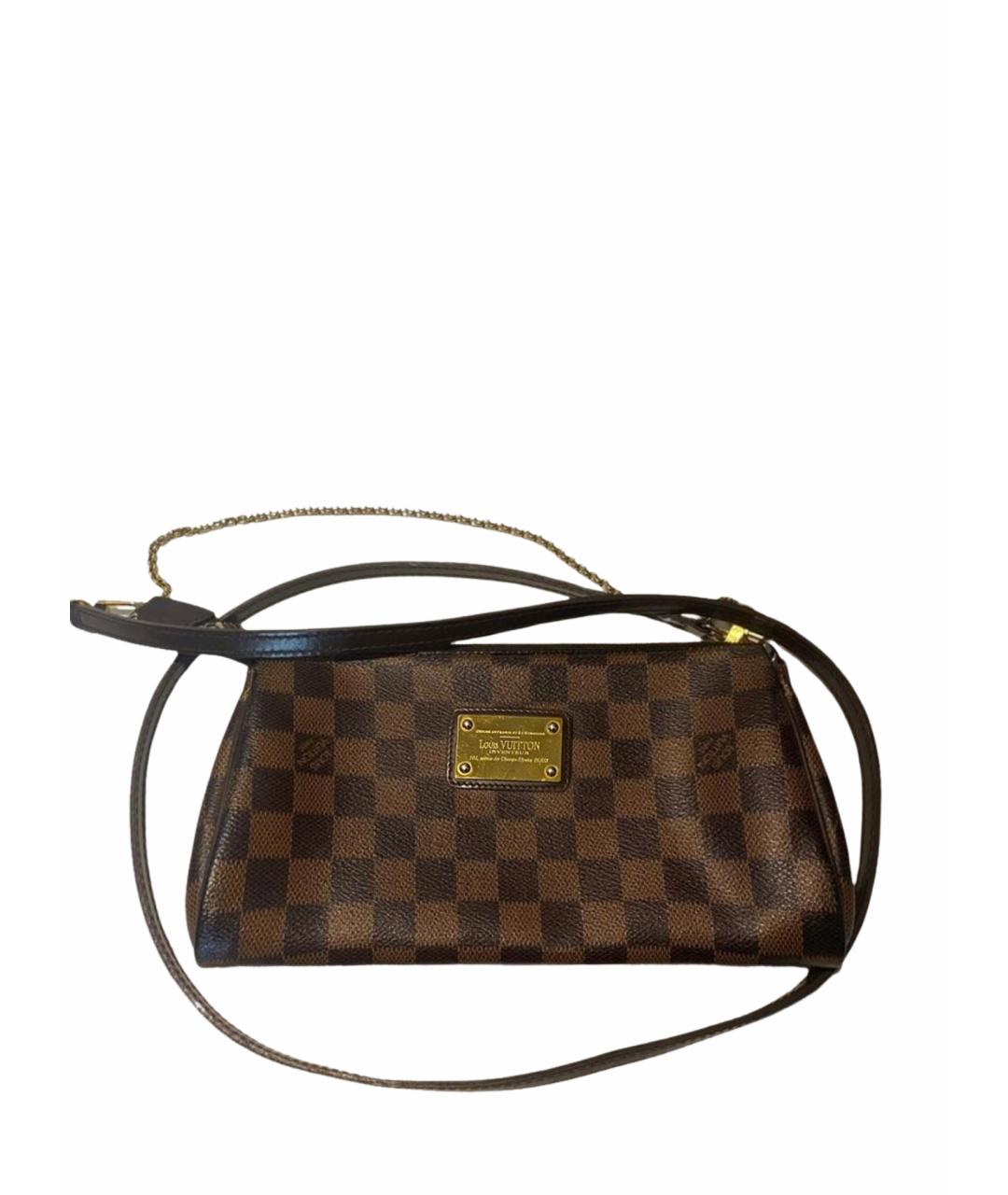 LOUIS VUITTON Коричневая сумка через плечо, фото 1