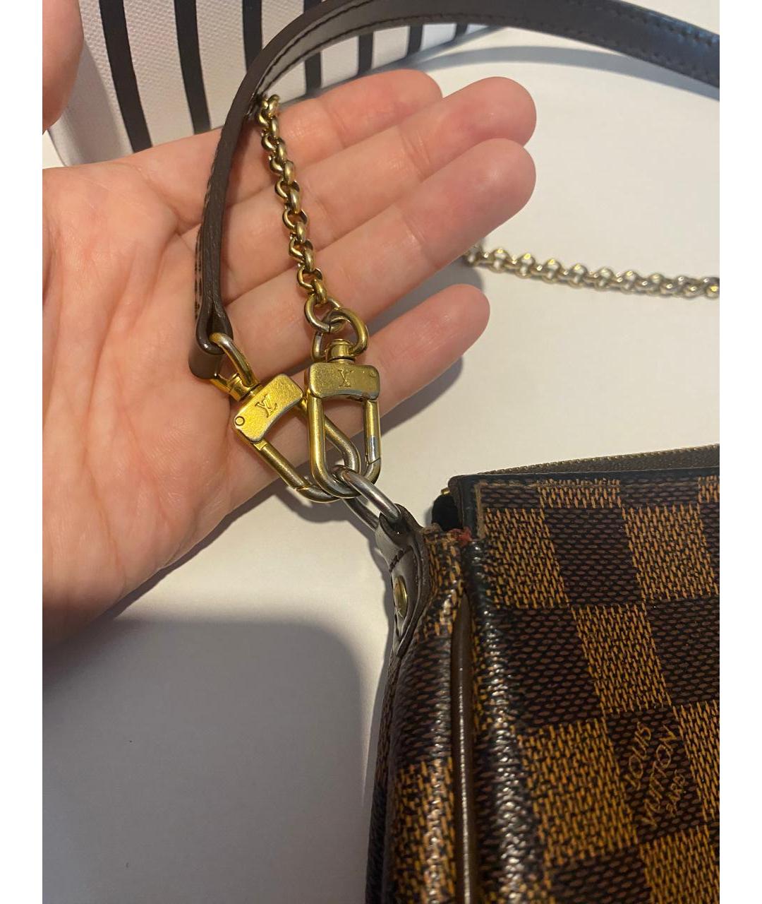 LOUIS VUITTON Коричневая сумка через плечо, фото 6