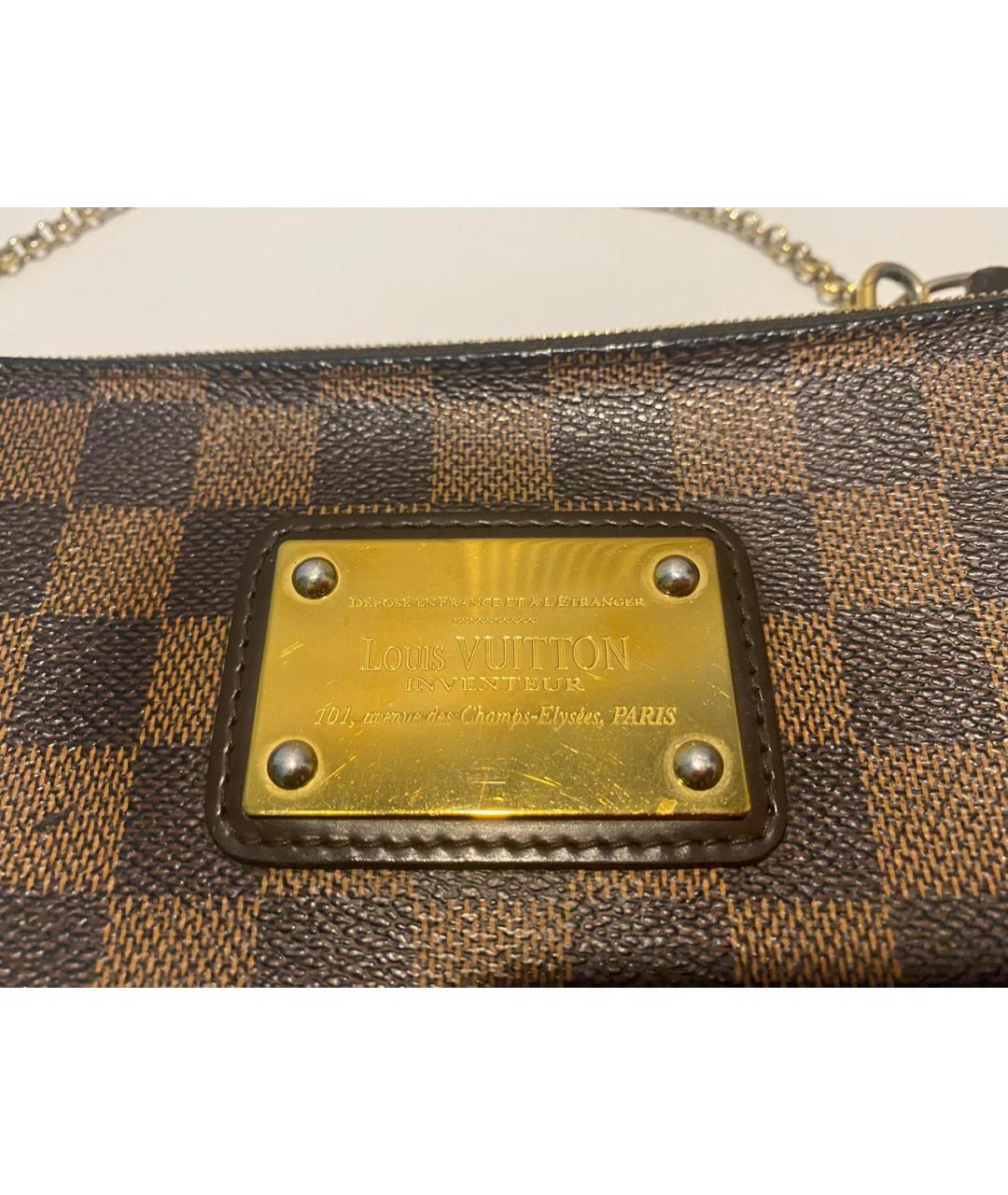 LOUIS VUITTON Коричневая сумка через плечо, фото 4