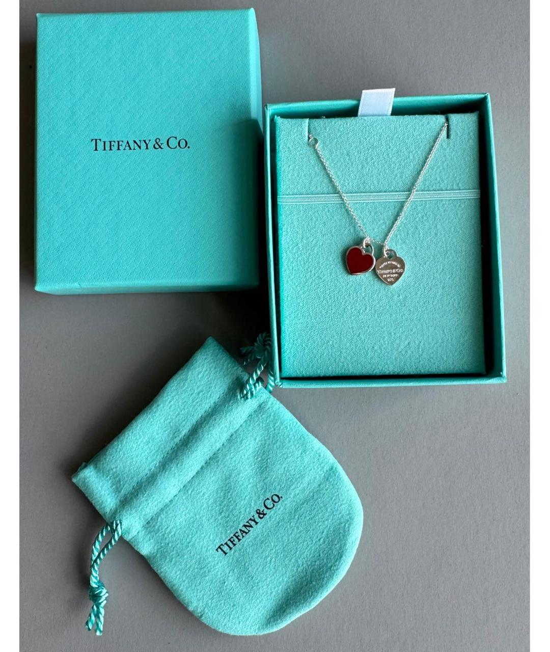 TIFFANY&CO Серебряная серебряная подвеска, фото 4