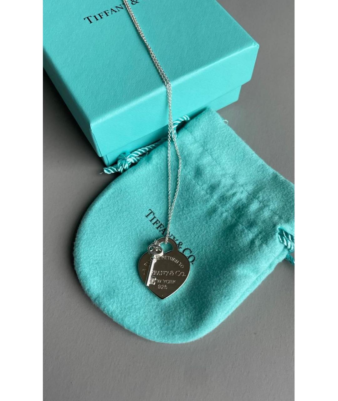 TIFFANY&CO Серебряная серебряная подвеска, фото 2