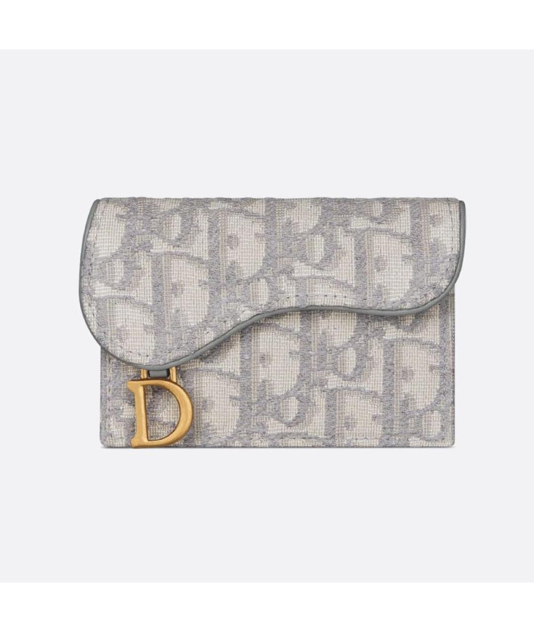 CHRISTIAN DIOR Серый кардхолдер, фото 7
