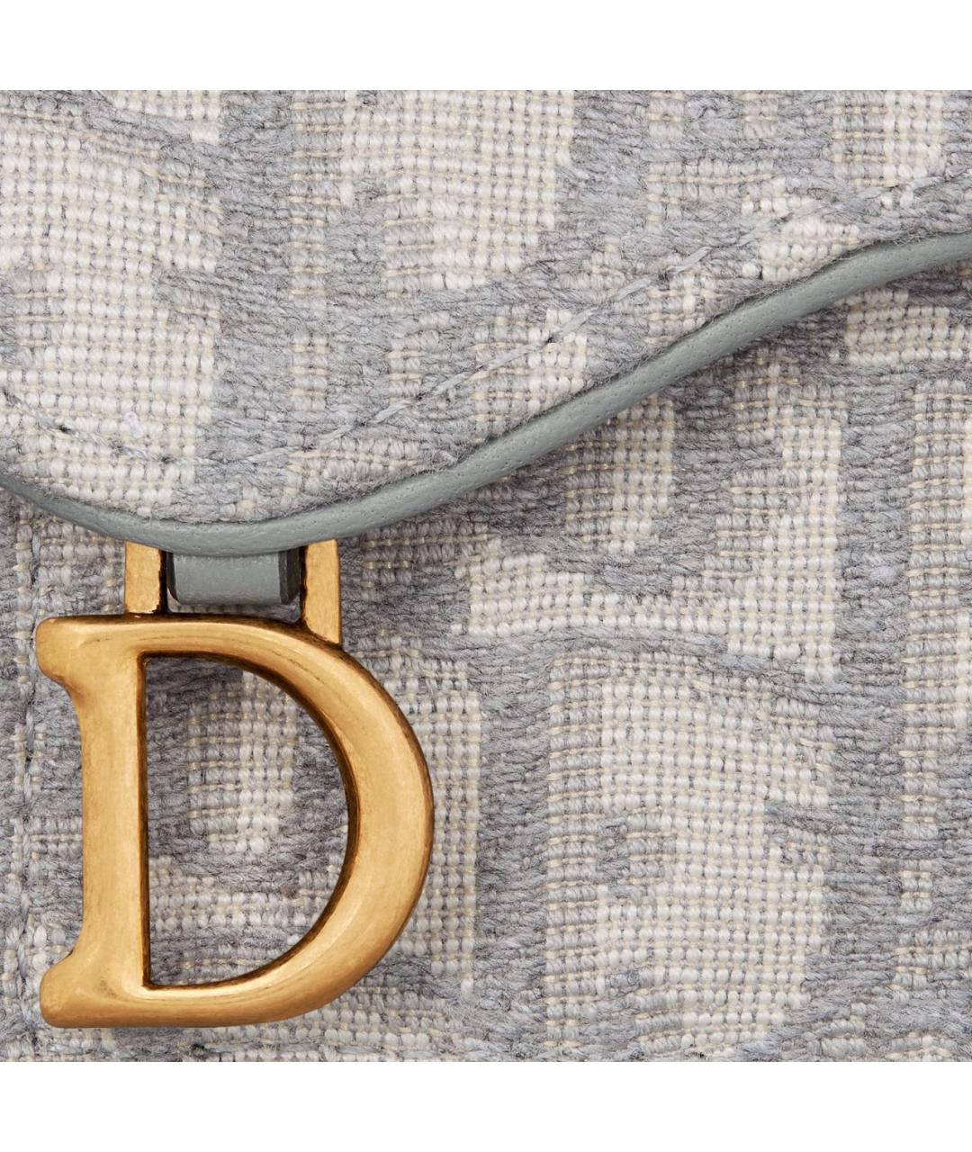 CHRISTIAN DIOR Серый кардхолдер, фото 5