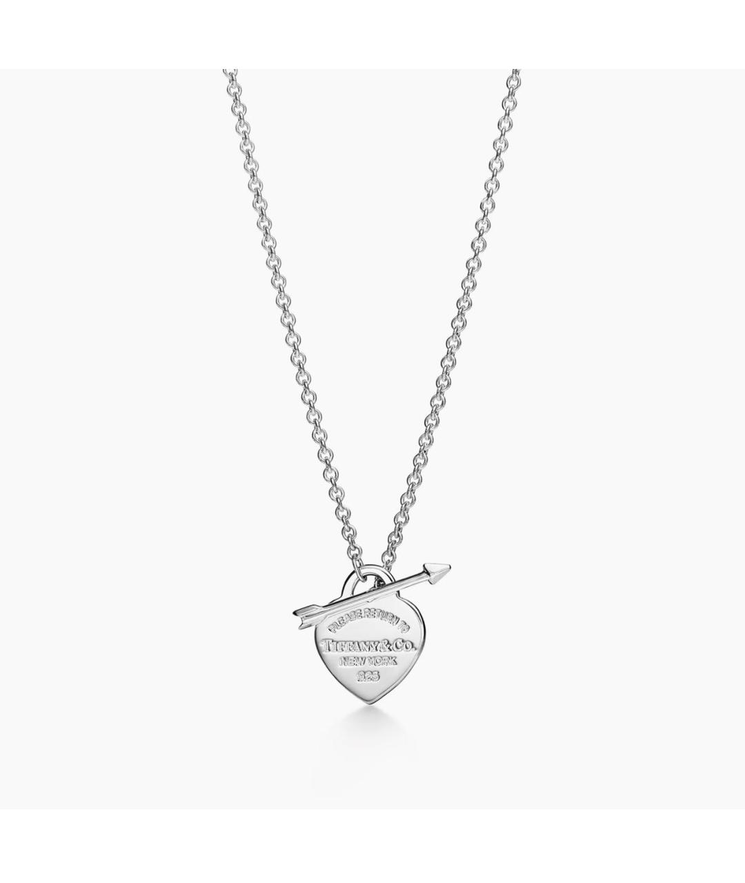 TIFFANY&CO Серебряная серебряная подвеска, фото 1