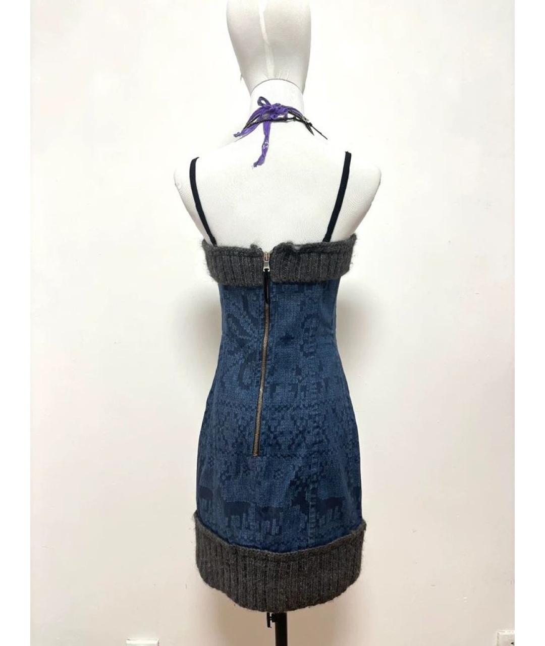 DOLCE&GABBANA Шерстяное повседневное платье, фото 4