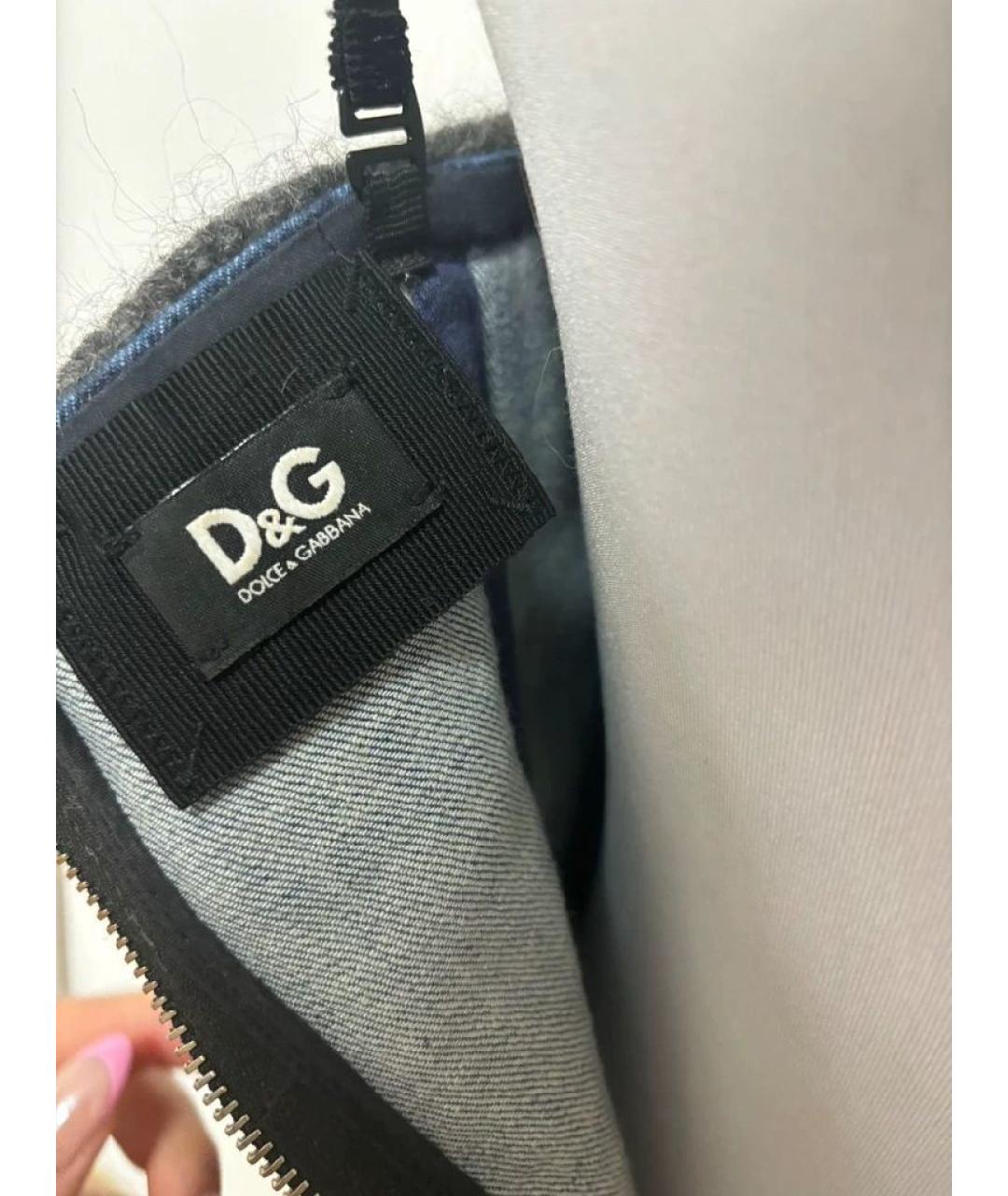 DOLCE&GABBANA Шерстяное повседневное платье, фото 5