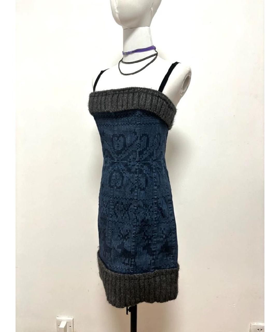 DOLCE&GABBANA Шерстяное повседневное платье, фото 2