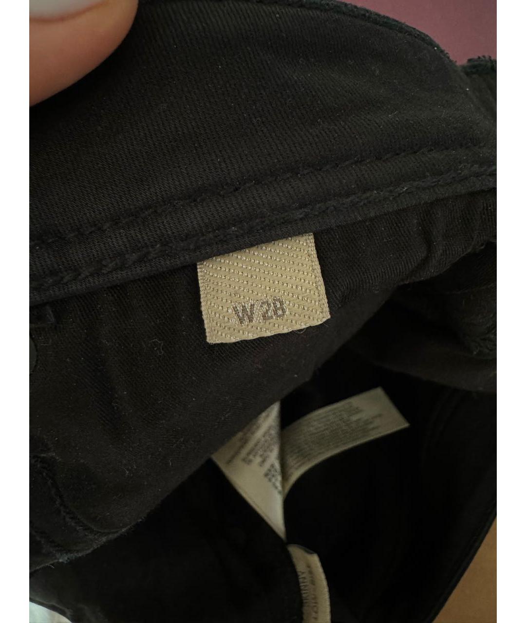 BURBERRY Черные джинсы слим, фото 5