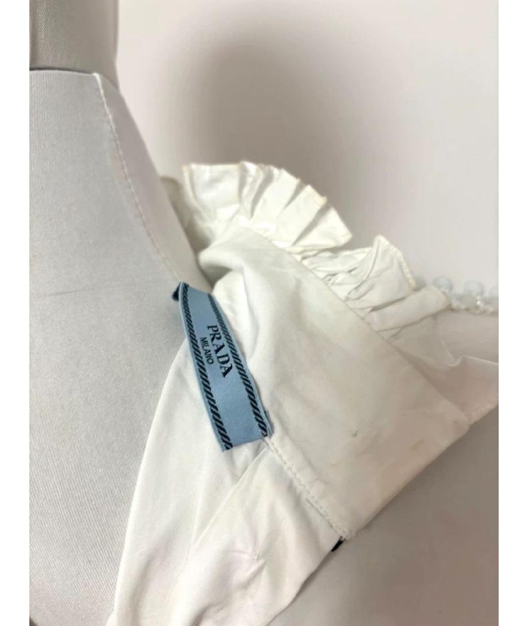 PRADA Белая рубашка, фото 5