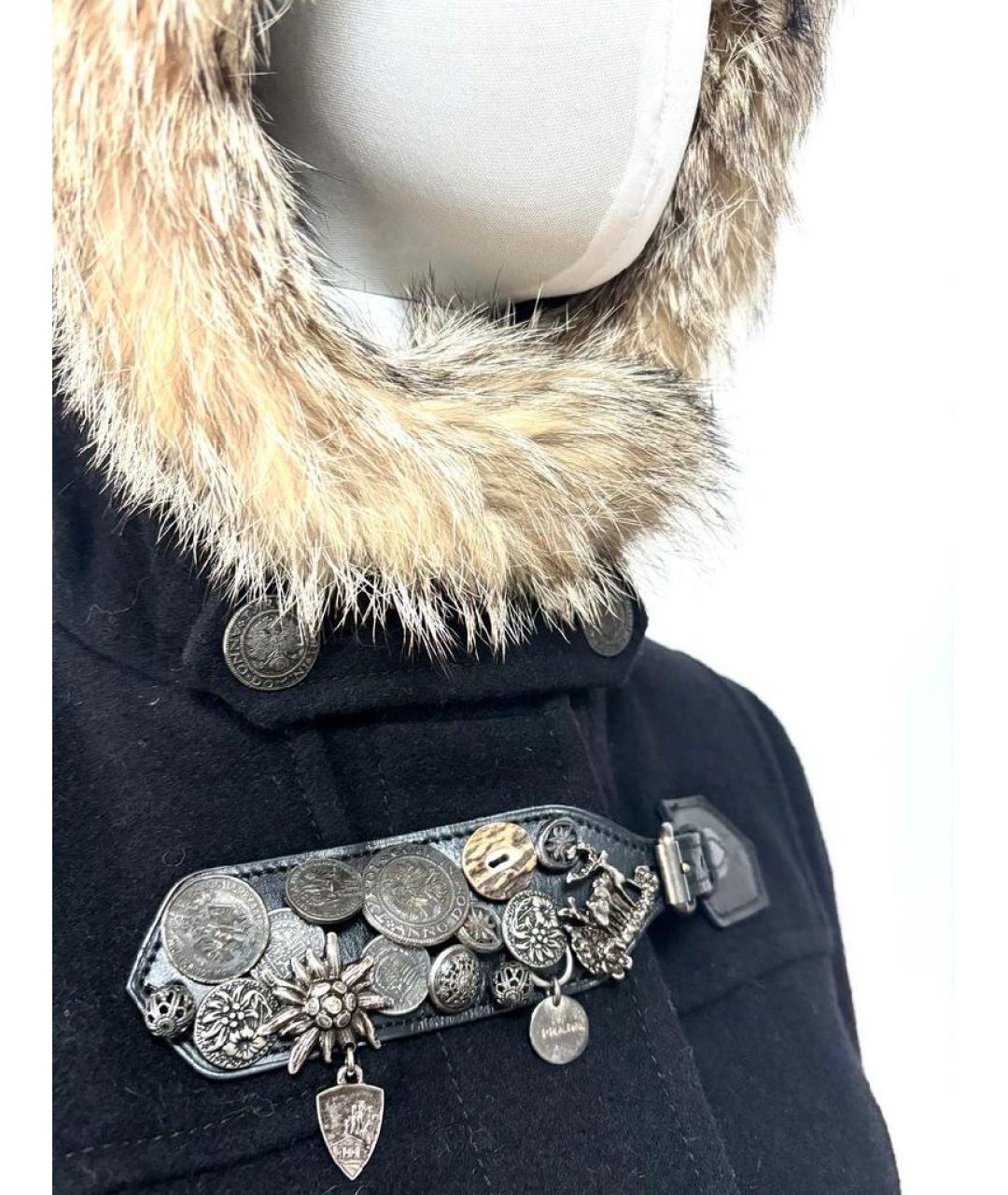 PRADA Черное пальто, фото 4