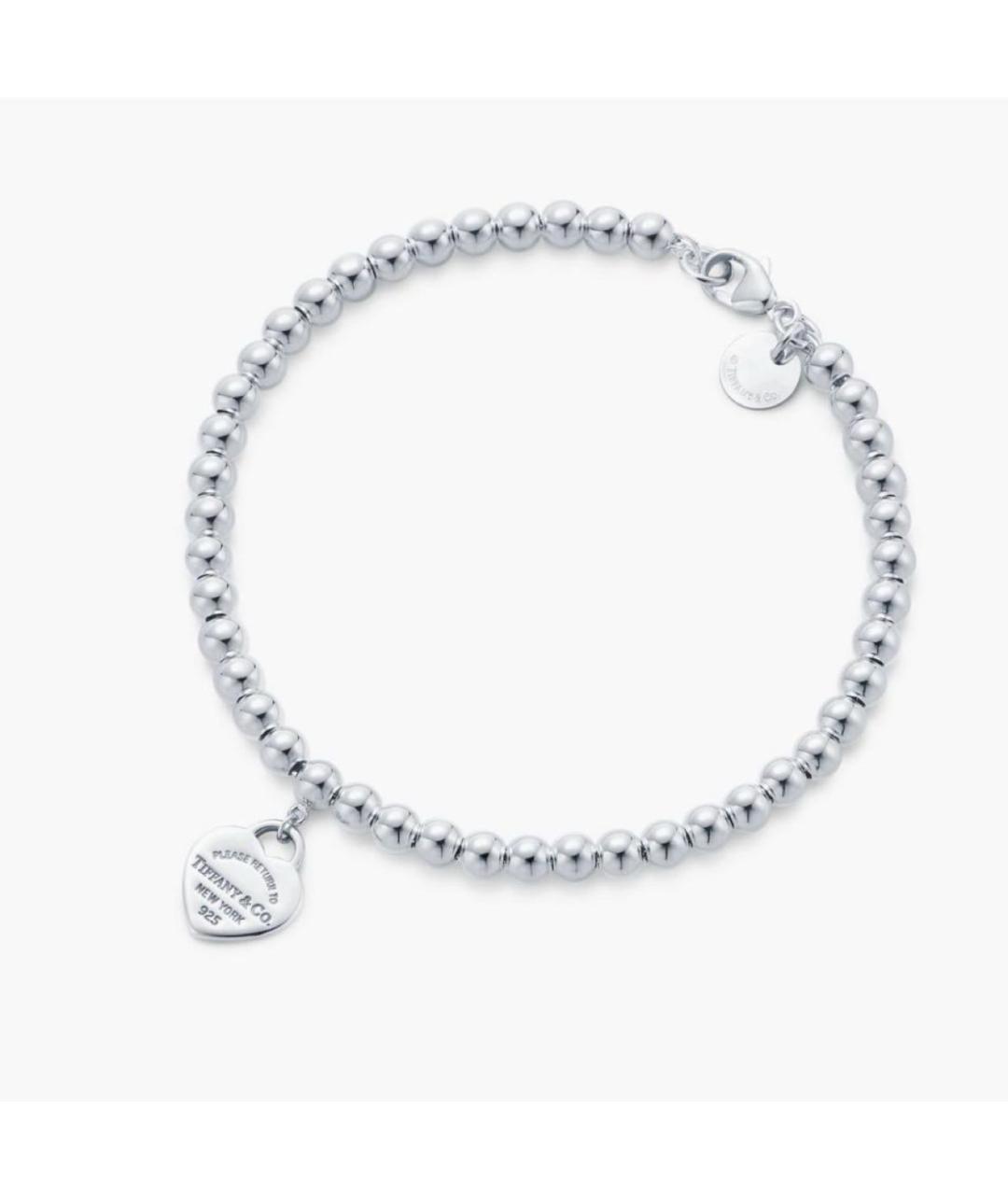 TIFFANY&CO Серебрянный серебряный браслет, фото 2