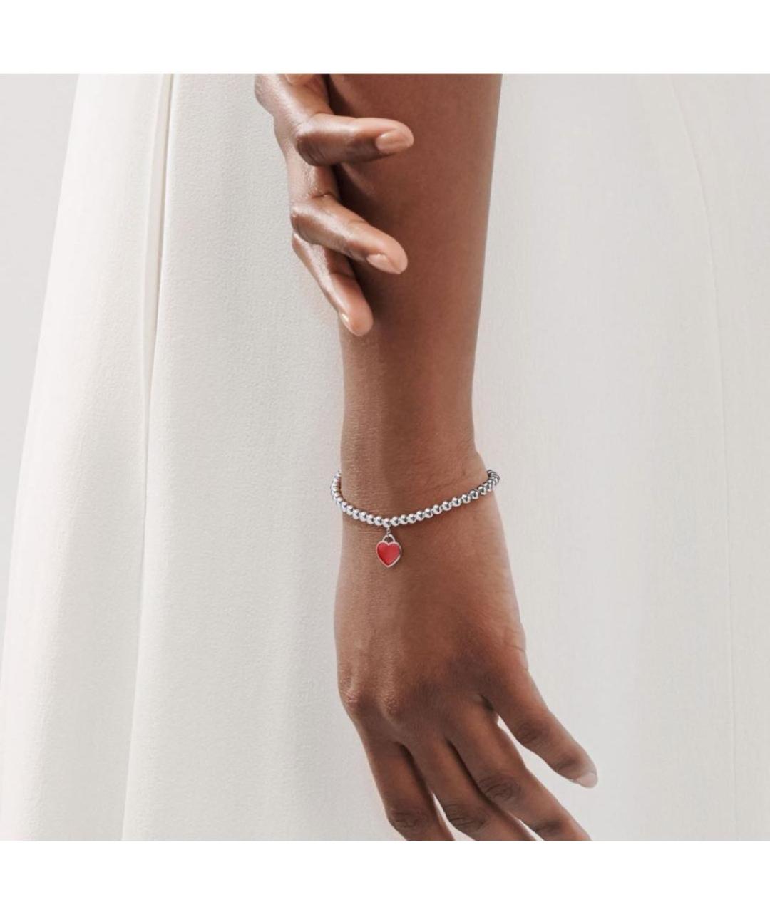 TIFFANY&CO Серебрянный серебряный браслет, фото 3