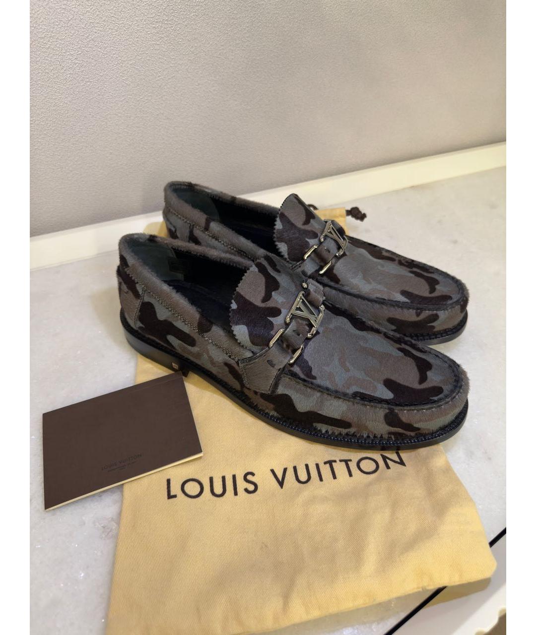 LOUIS VUITTON Мульти лоферы, фото 7