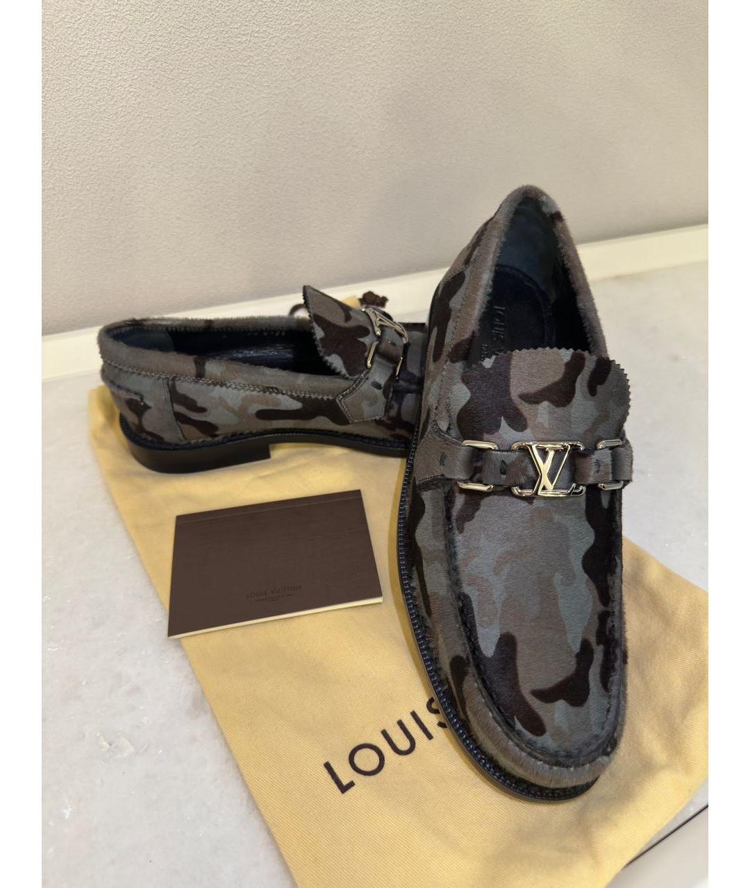 LOUIS VUITTON Мульти лоферы, фото 5