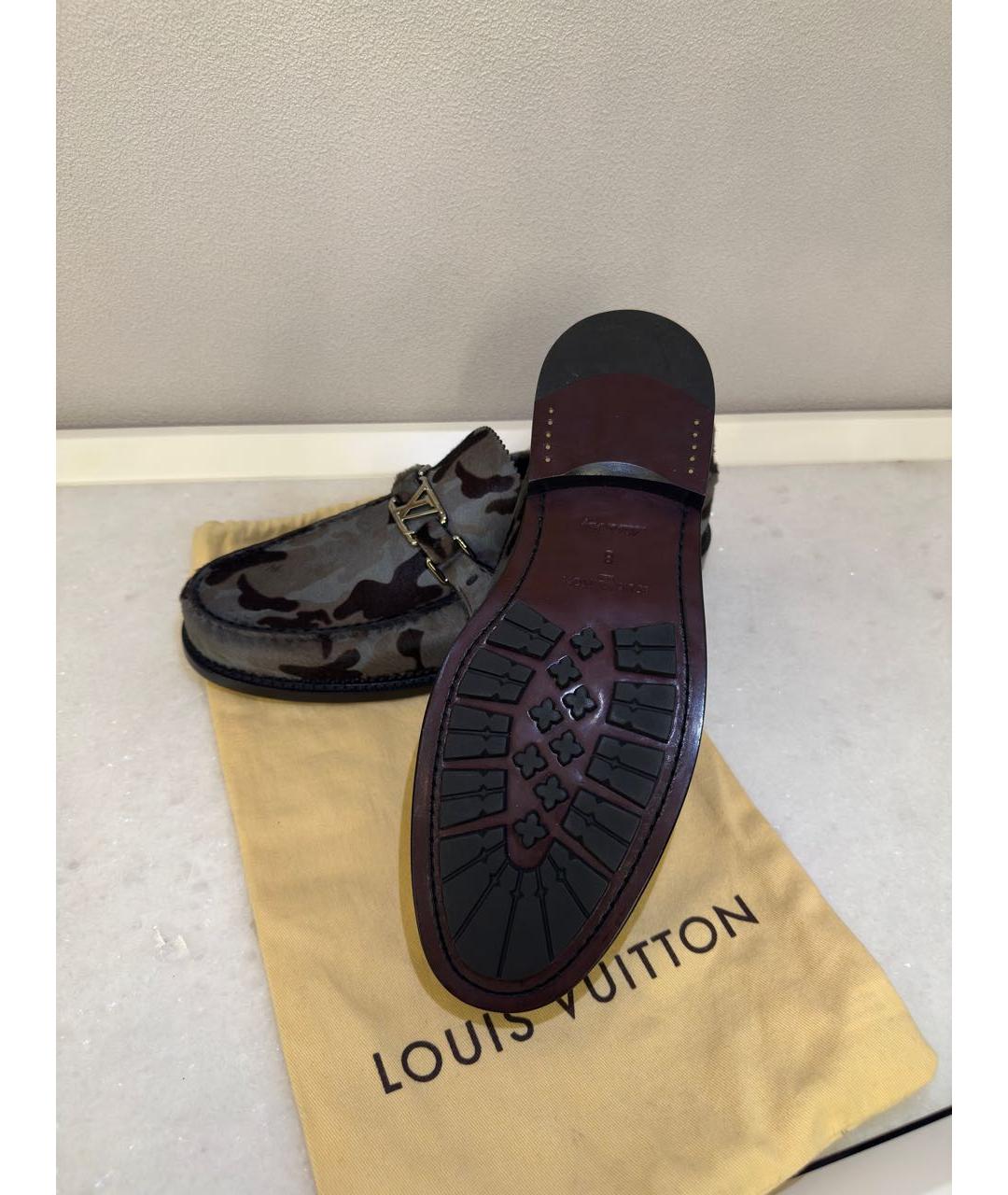 LOUIS VUITTON Мульти лоферы, фото 6